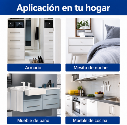 Cierre magnético para cajones